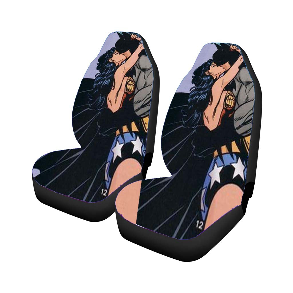 Batman Love Wonder Woman car Seat Covers