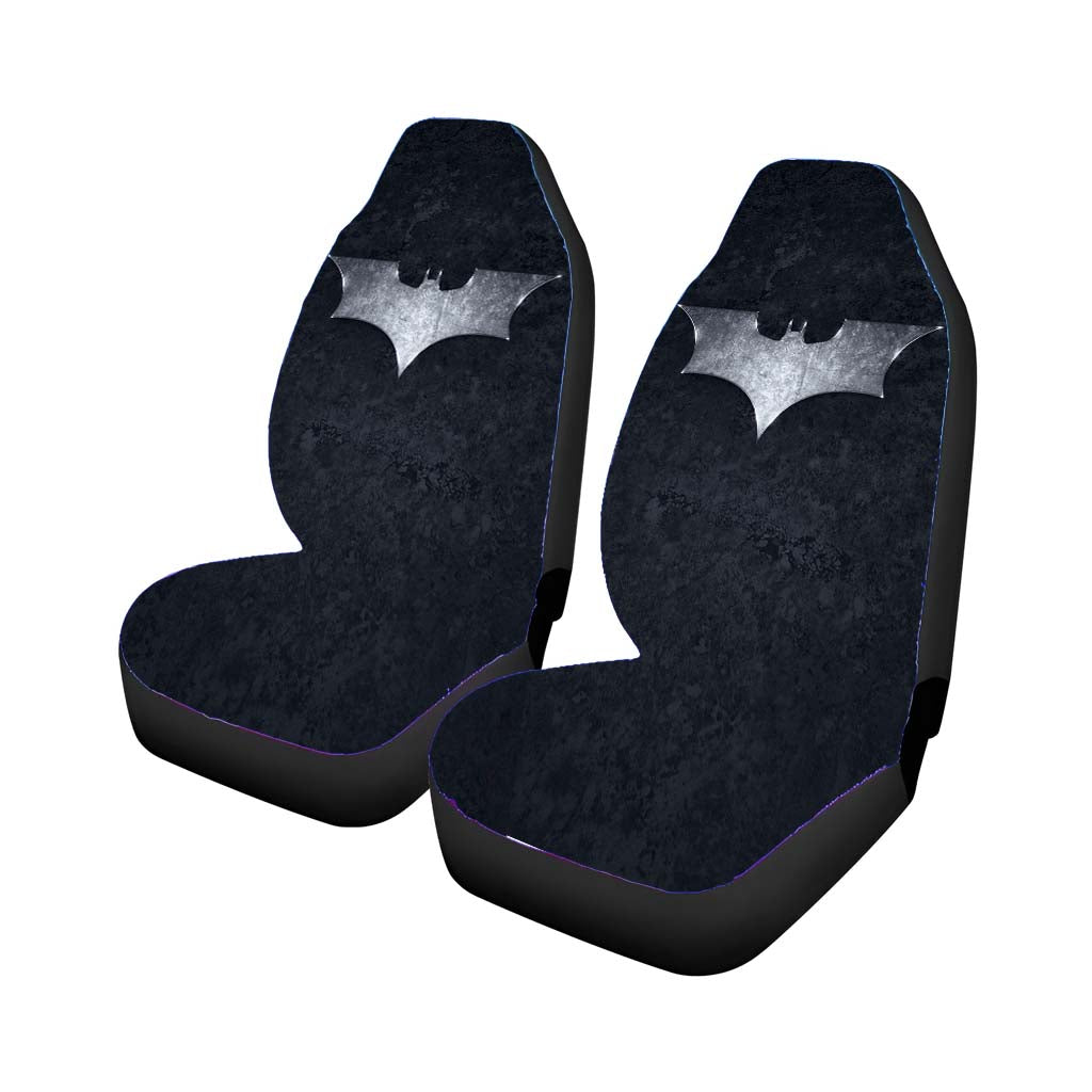 Batman Metal Logo car Seat Covers