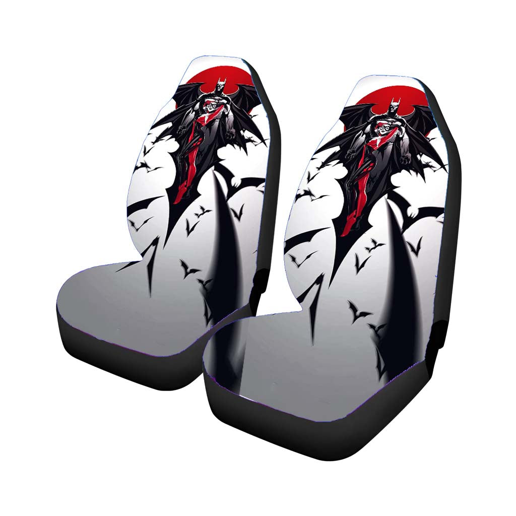 Batman Moon Red Cartoon car Seat Covers