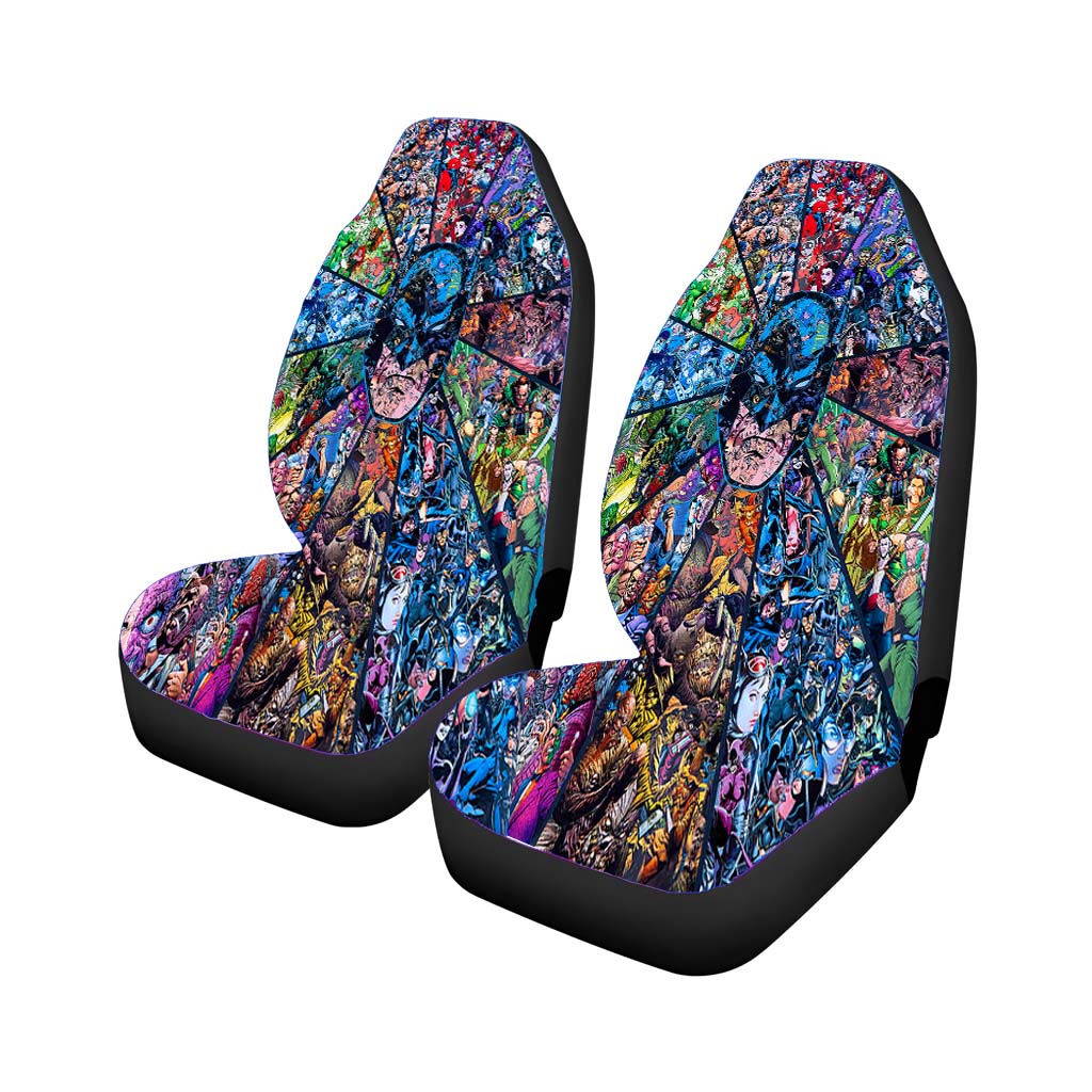 Batman Villains Collage car Seat Covers