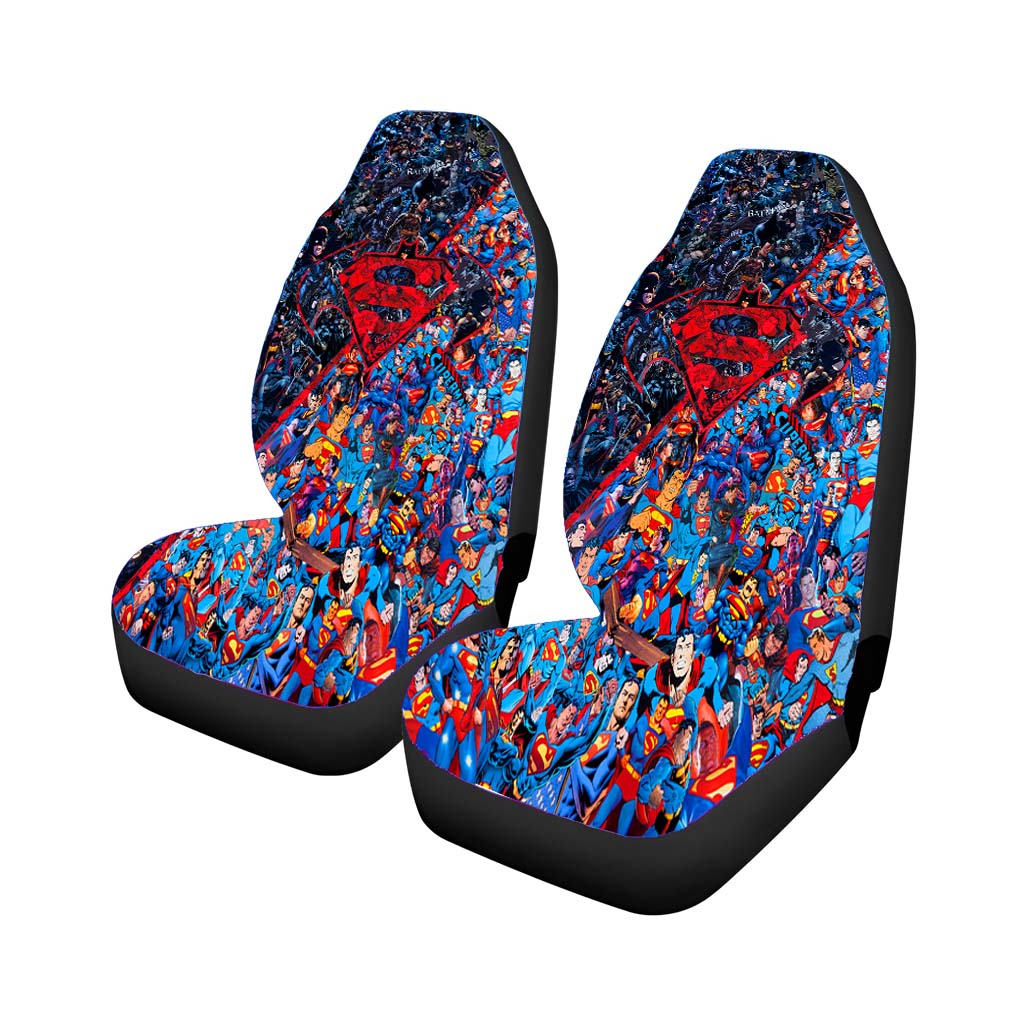 Batman Vs Superman Collage car Seat Covers
