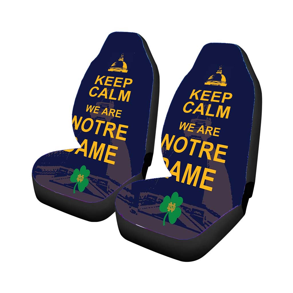 Best Notre Dame Images car Seat Covers