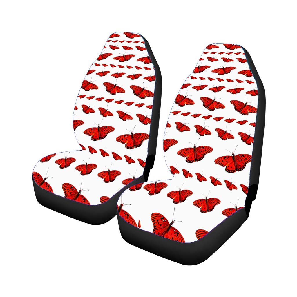 Best Red Butterfly Pattern car Seat Covers