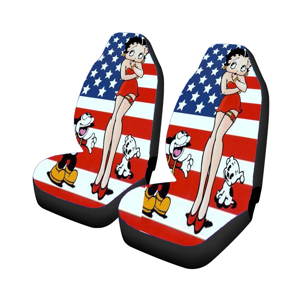 Betty Boop 2 car Seat Covers