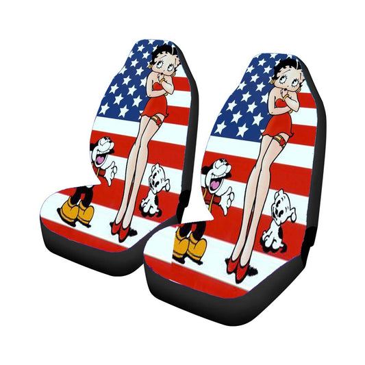 Betty Boop 2 Universal Fit Car Seat Covers