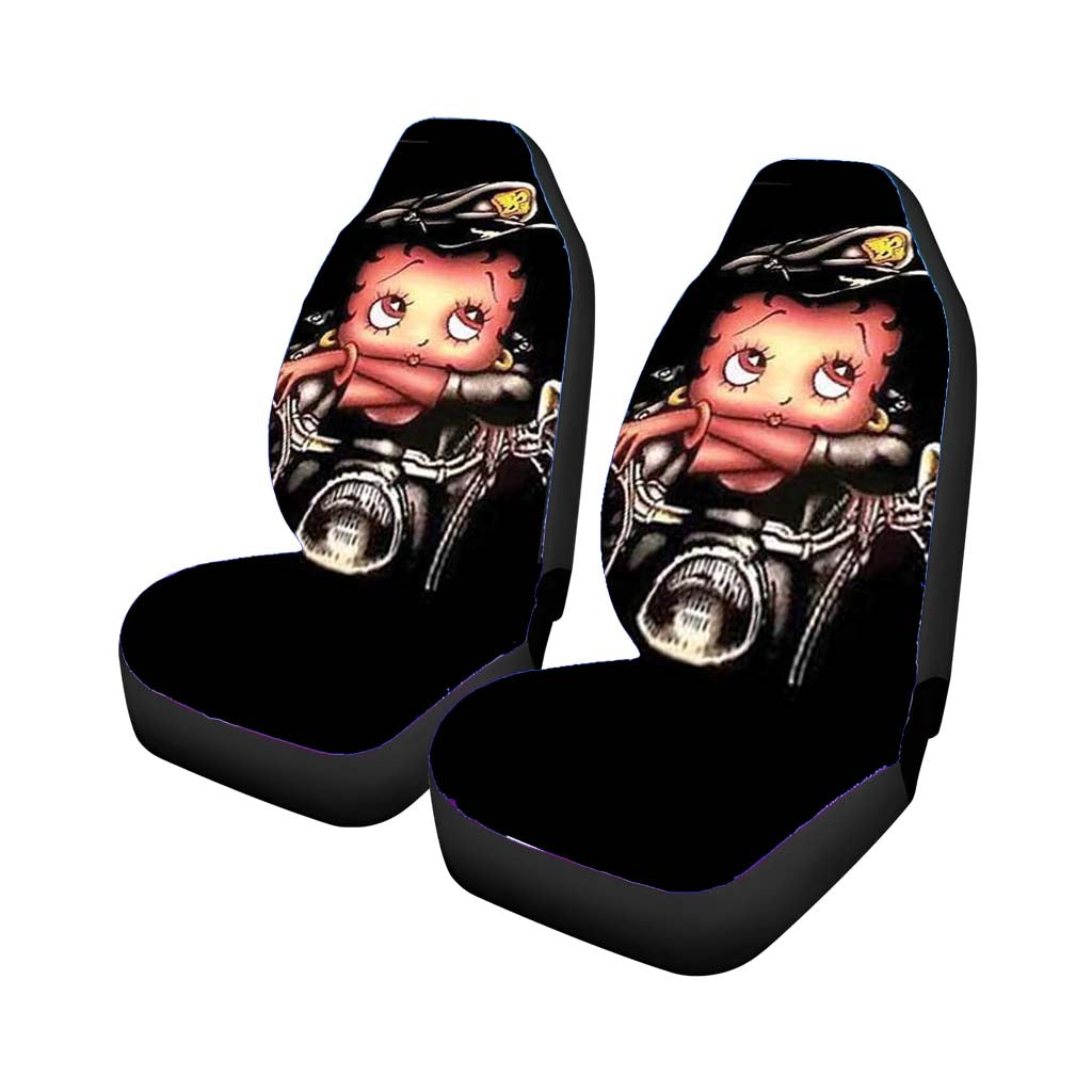 Betty Boop Biker car Seat Covers
