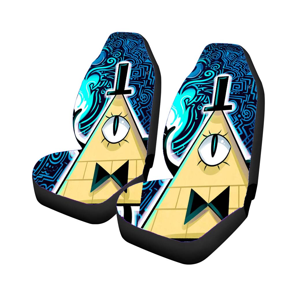 Bill Cipher Art Gravity Falls car Seat Covers