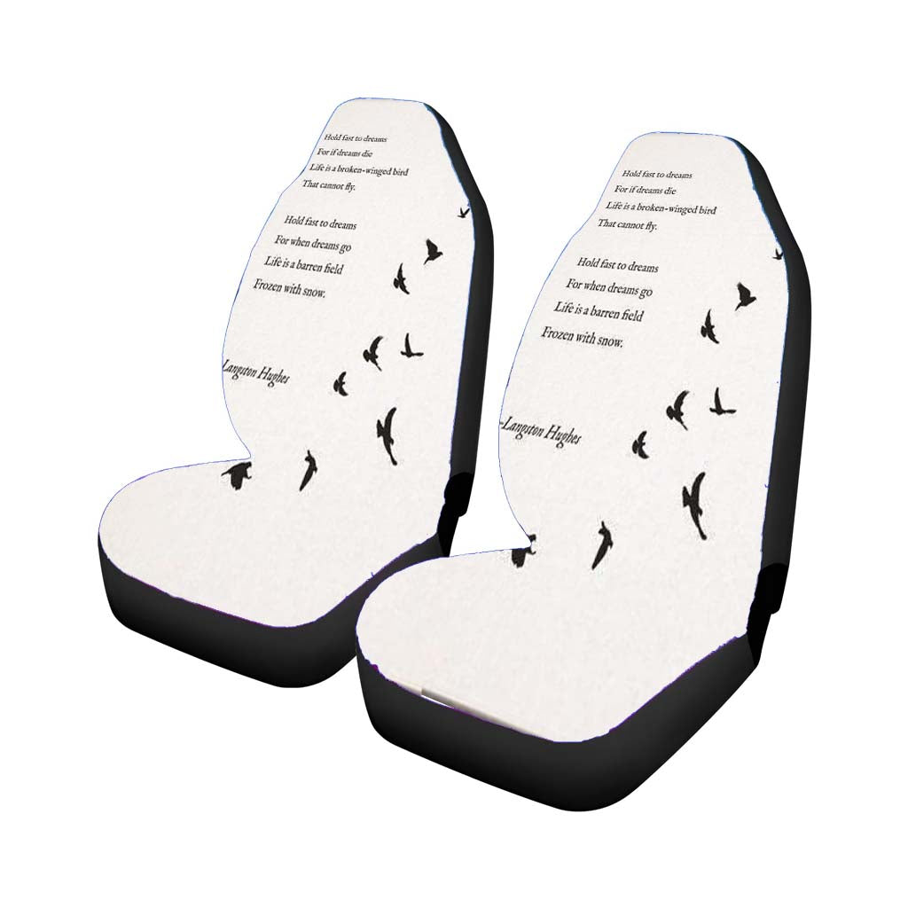 Bird Poem car Seat Covers