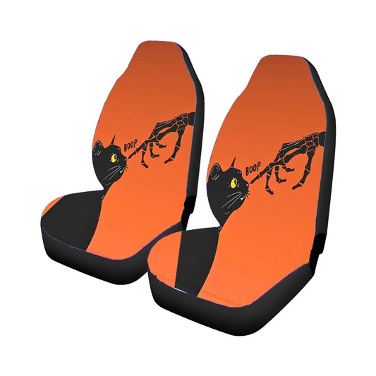 Black Cat Universal Fit Car Seat Covers