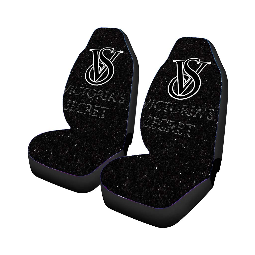 Black Glitter Victorias Secret car Seat Covers