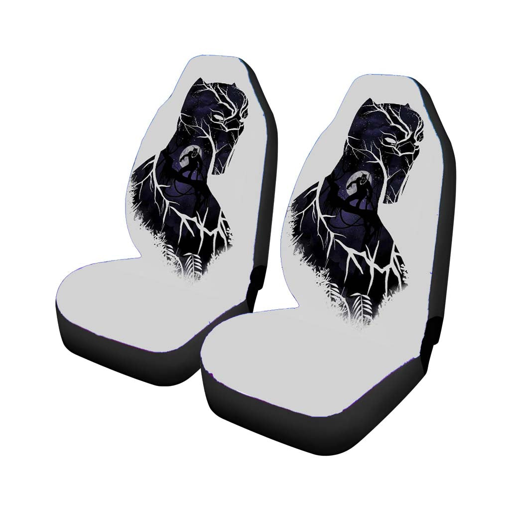 Black Panther Art 1 car Seat Covers