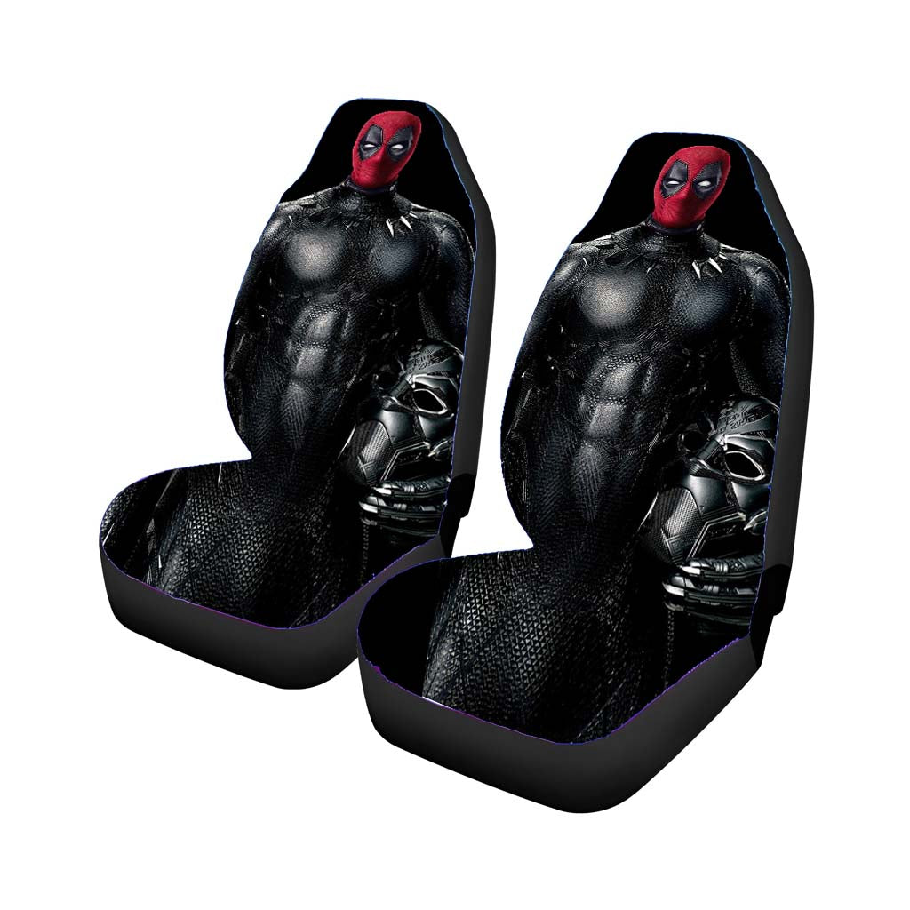 Black Panther Deadpool car Seat Covers