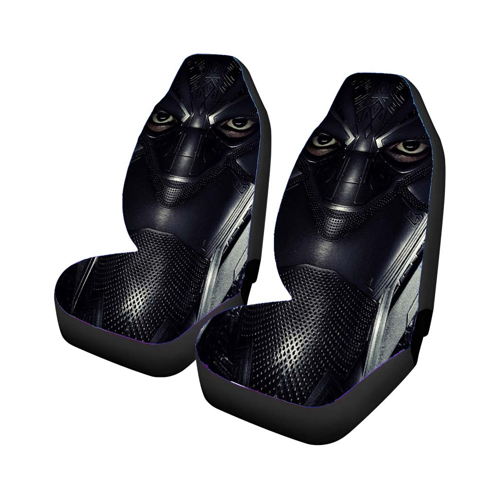 Black Panther Face car Seat Covers