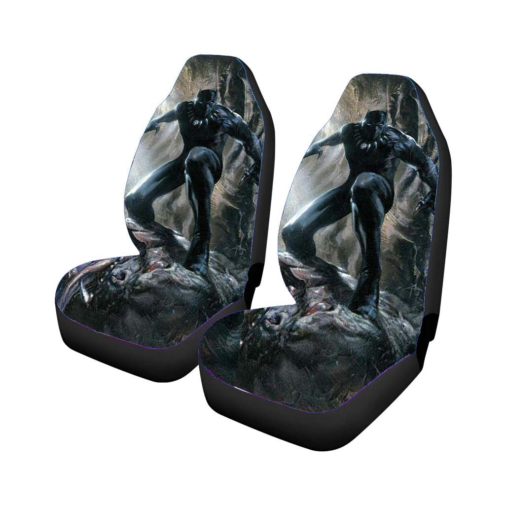 Black Panther Monster Killer car Seat Covers