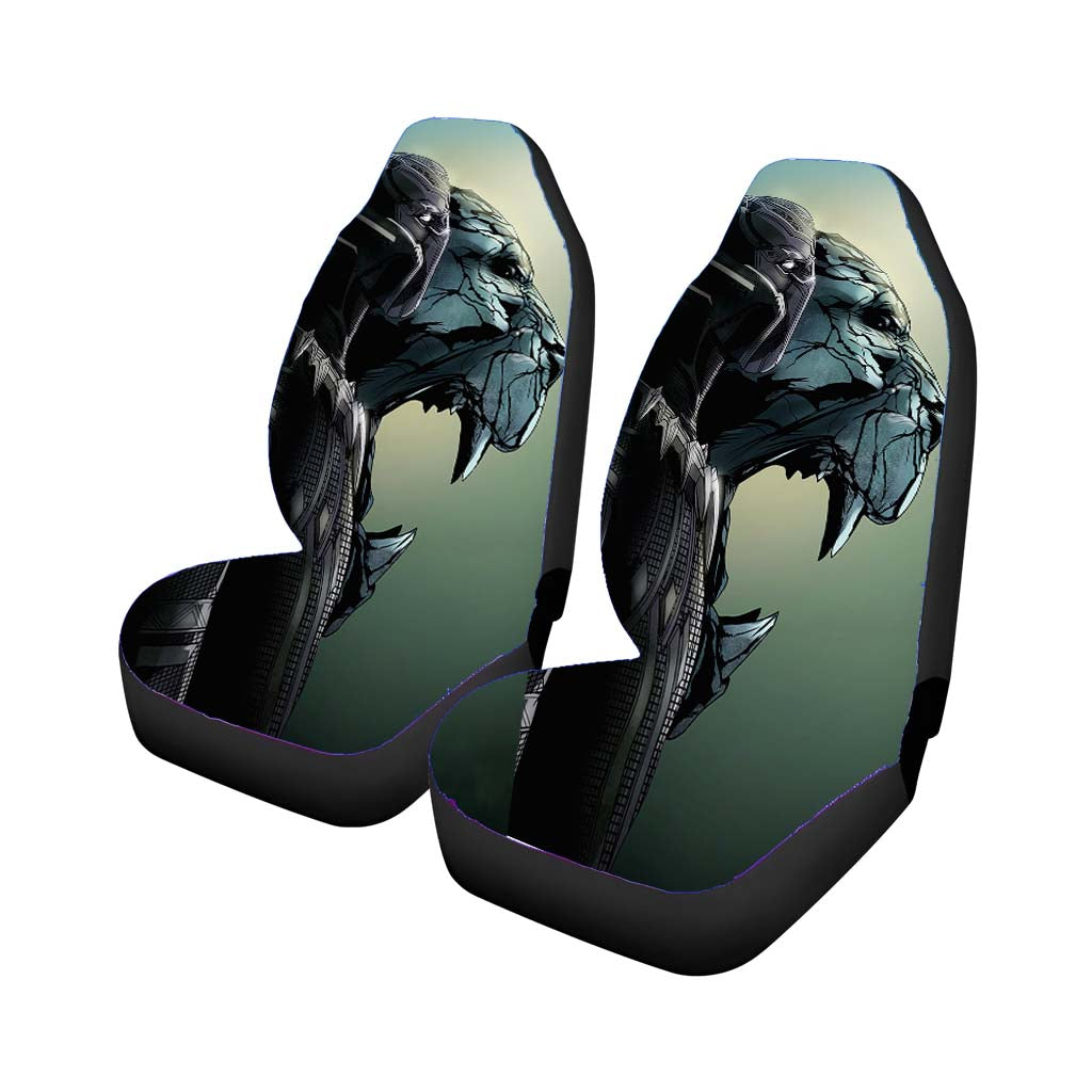 Black Panther Vector car Seat Covers