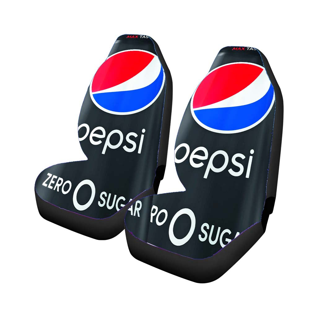 Black Pepsi Can Zero Sugar Max Taste car Seat Covers