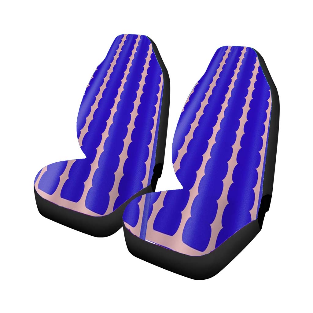 Blue Blush Cloud Patterns car Seat Covers