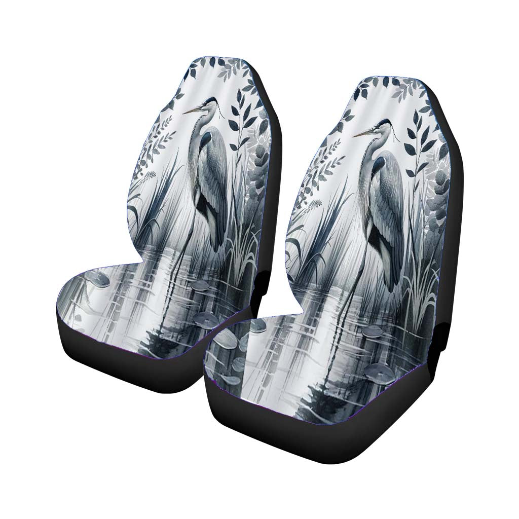 Blue Heron William Morris car Seat Covers