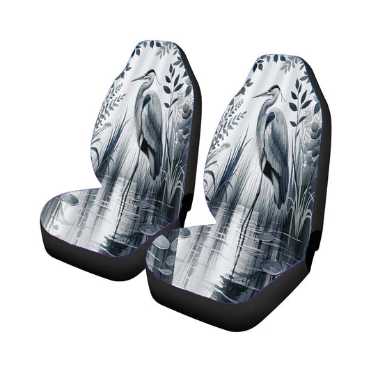 Blue Heron William Morris Universal Fit Car Seat Covers