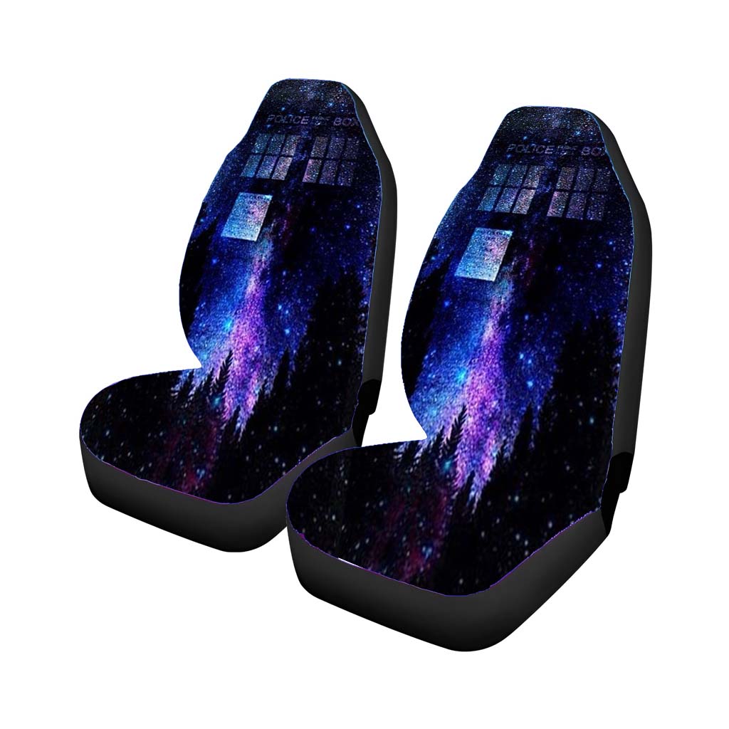 Bluetardis Tenth Doctor Dr Who In Space car Seat Covers