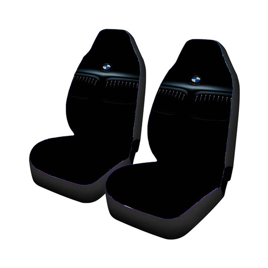 Bmw Logo Car Dark Universal Fit Car Seat Covers