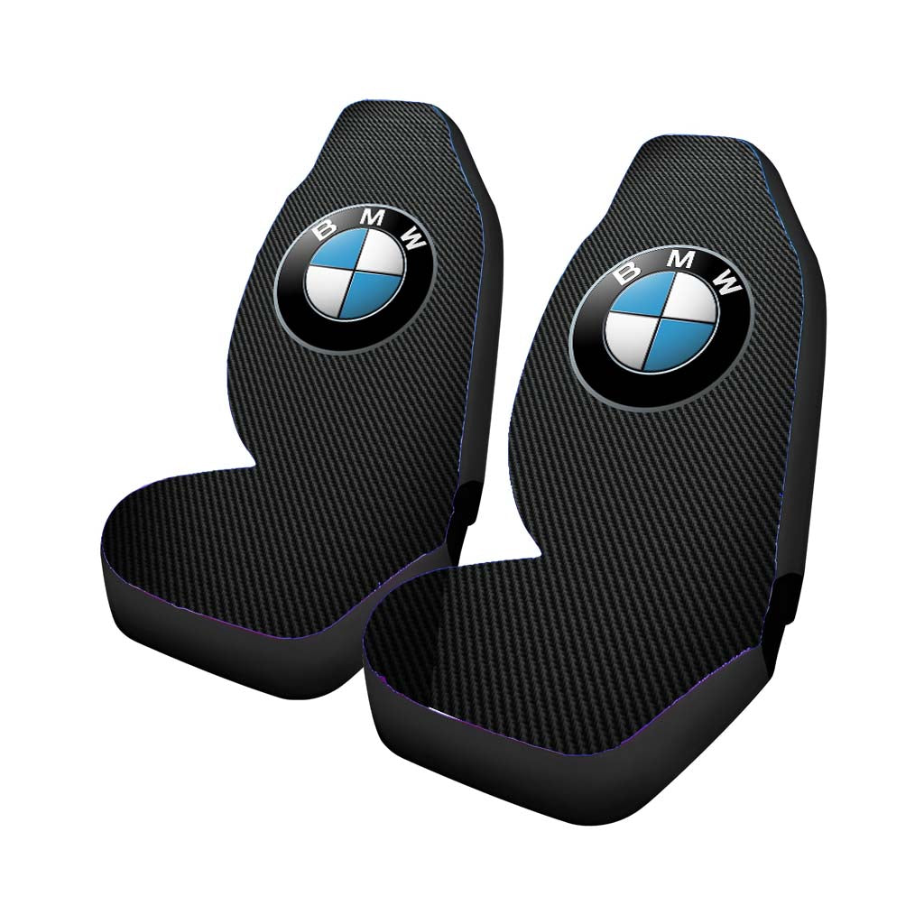Bmw Logo Carbon Fiber car Seat Covers