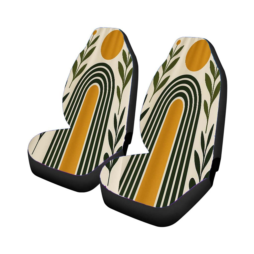 Boho Mid Century Modern car Seat Covers