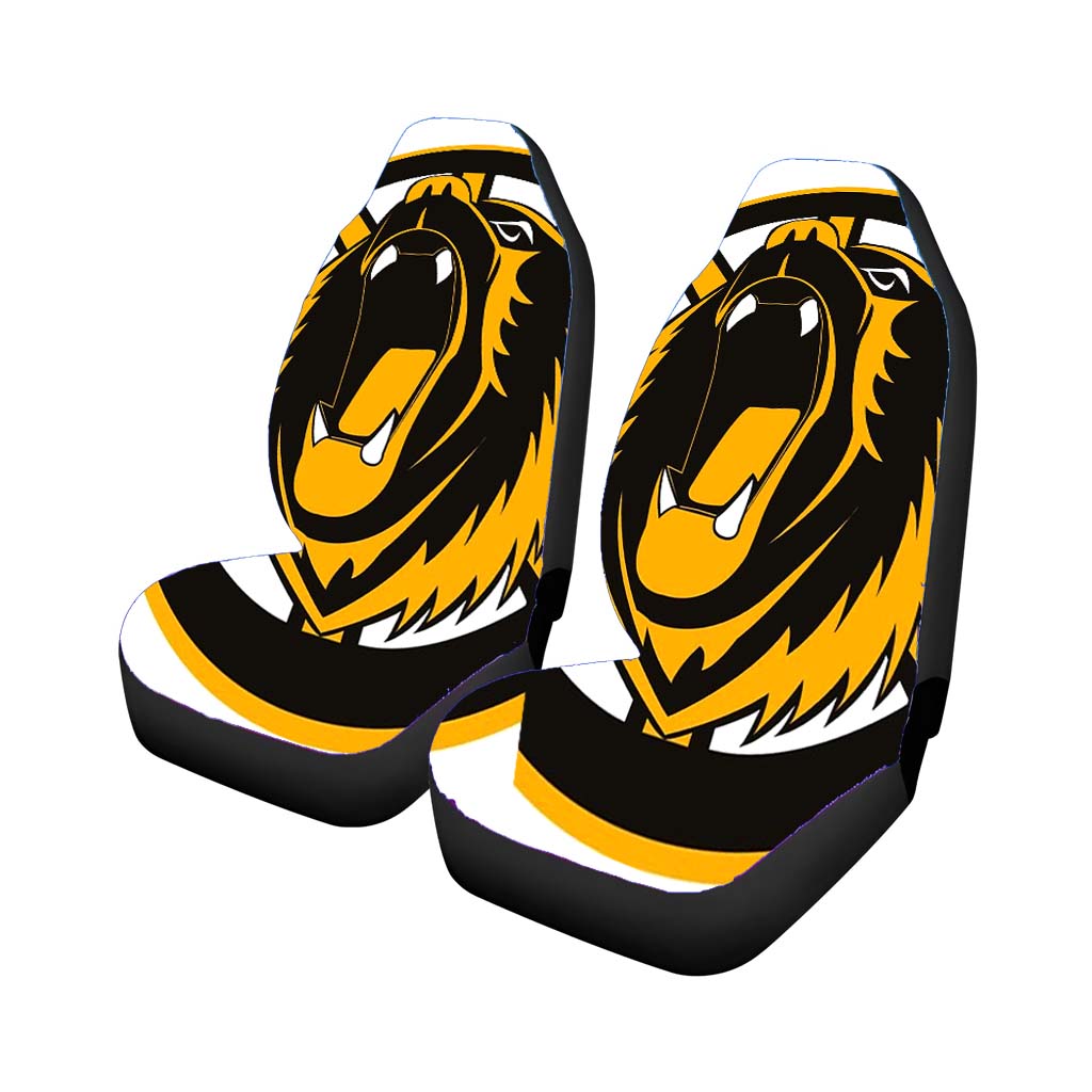Boston Bruins Hockey Team Emblem car Seat Covers