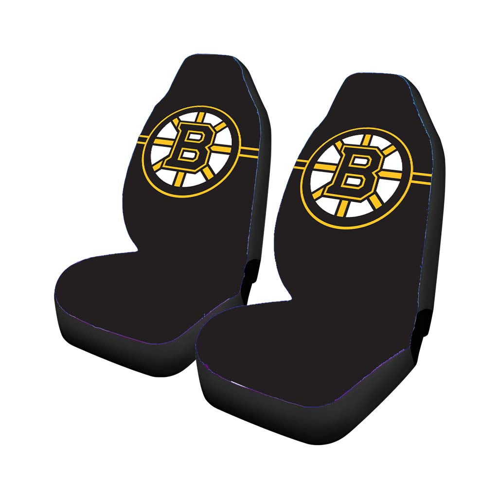 Boston Bruins Nhl Logo car Seat Covers