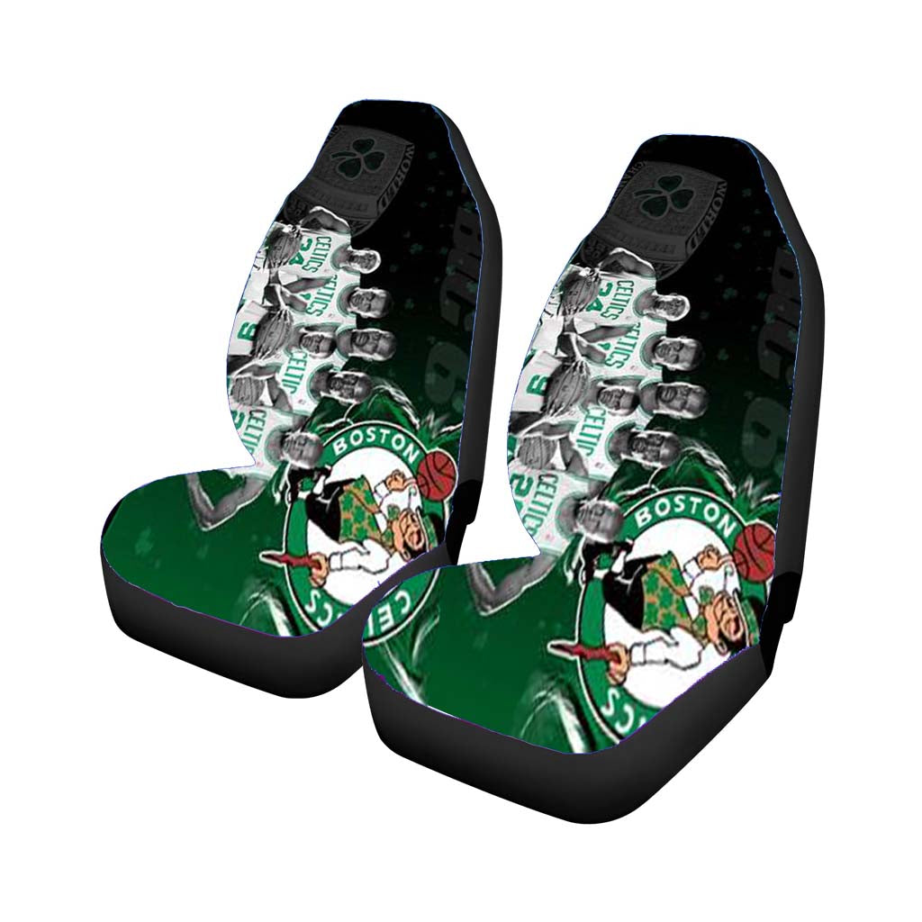 Boston Celtics Basketball car Seat Covers