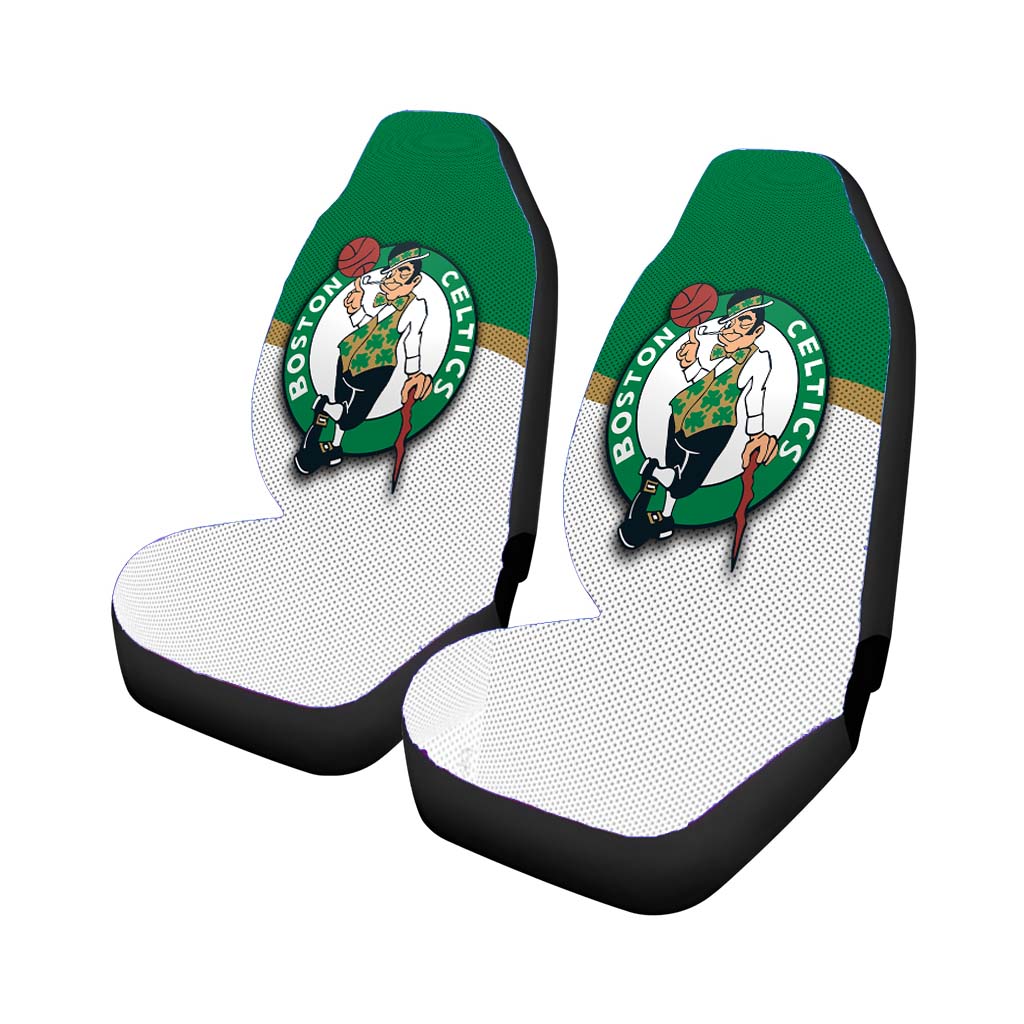 Boston Celtics Basketball Team Logo car Seat Covers