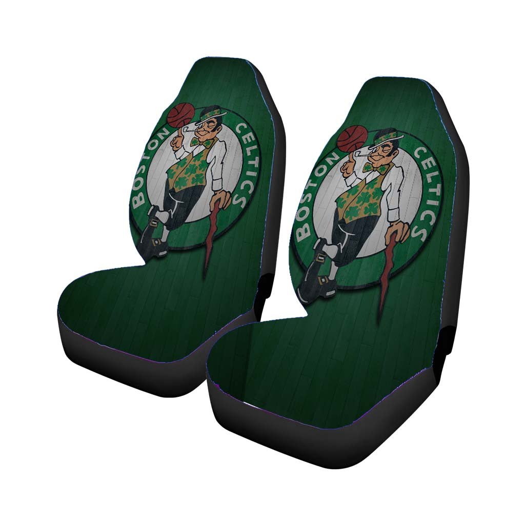 Boston Celtics Hardwood car Seat Covers