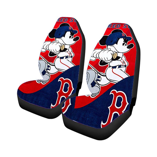 Boston Red Sox Disney Mickey Mouse Mlb Universal Fit Car Seat Covers