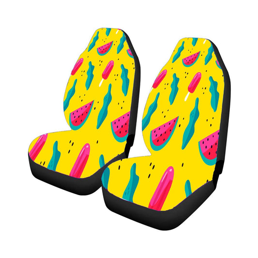Bright Summer Patterns 01 Universal Fit Car Seat Covers