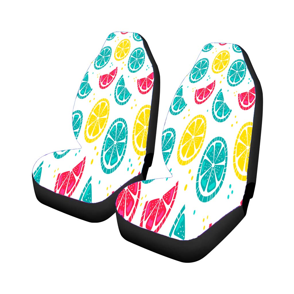 Bright Summer Patterns 02 car Seat Covers