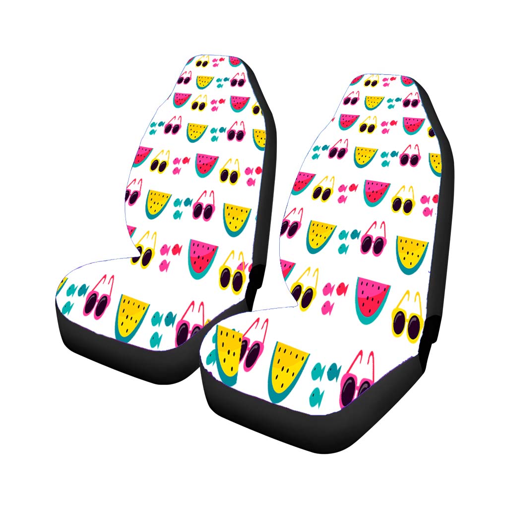 Bright Summer Patterns 08 car Seat Covers