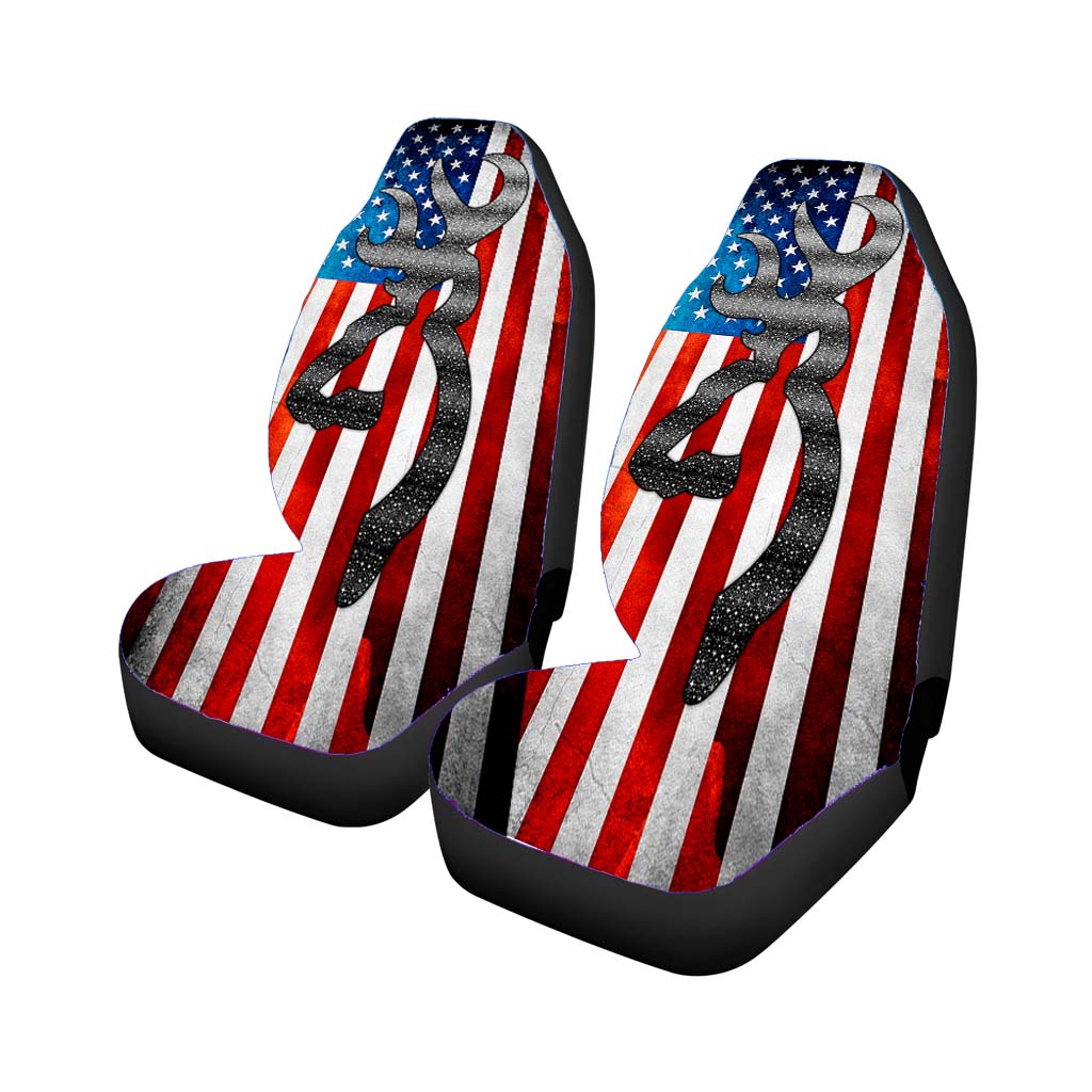 Browning American Flag car Seat Covers