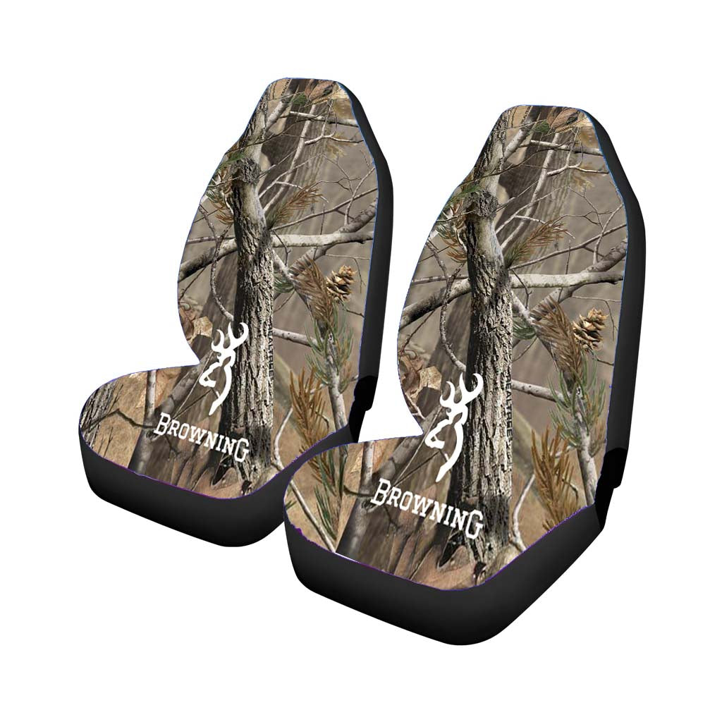 Browning Deer Logo Realtree car Seat Covers