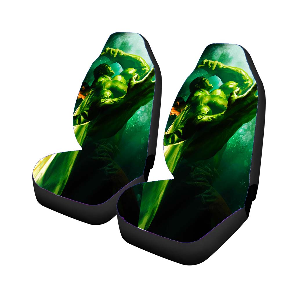 Bruce Banner Hulk Transform car Seat Covers