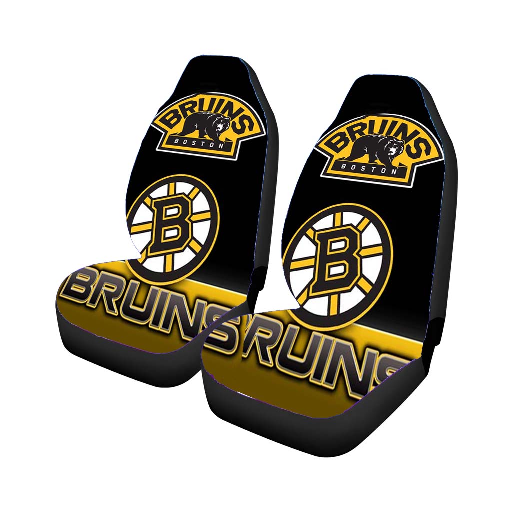Bruins Boston car Seat Covers