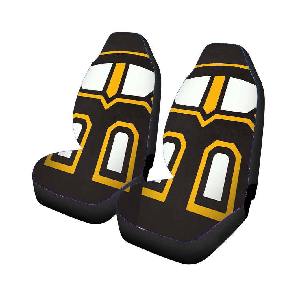 Bruins Boston Logo Texture car Seat Covers