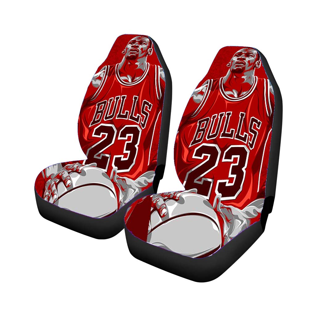 Bulls Man Jordan Chicago H car Seat Covers
