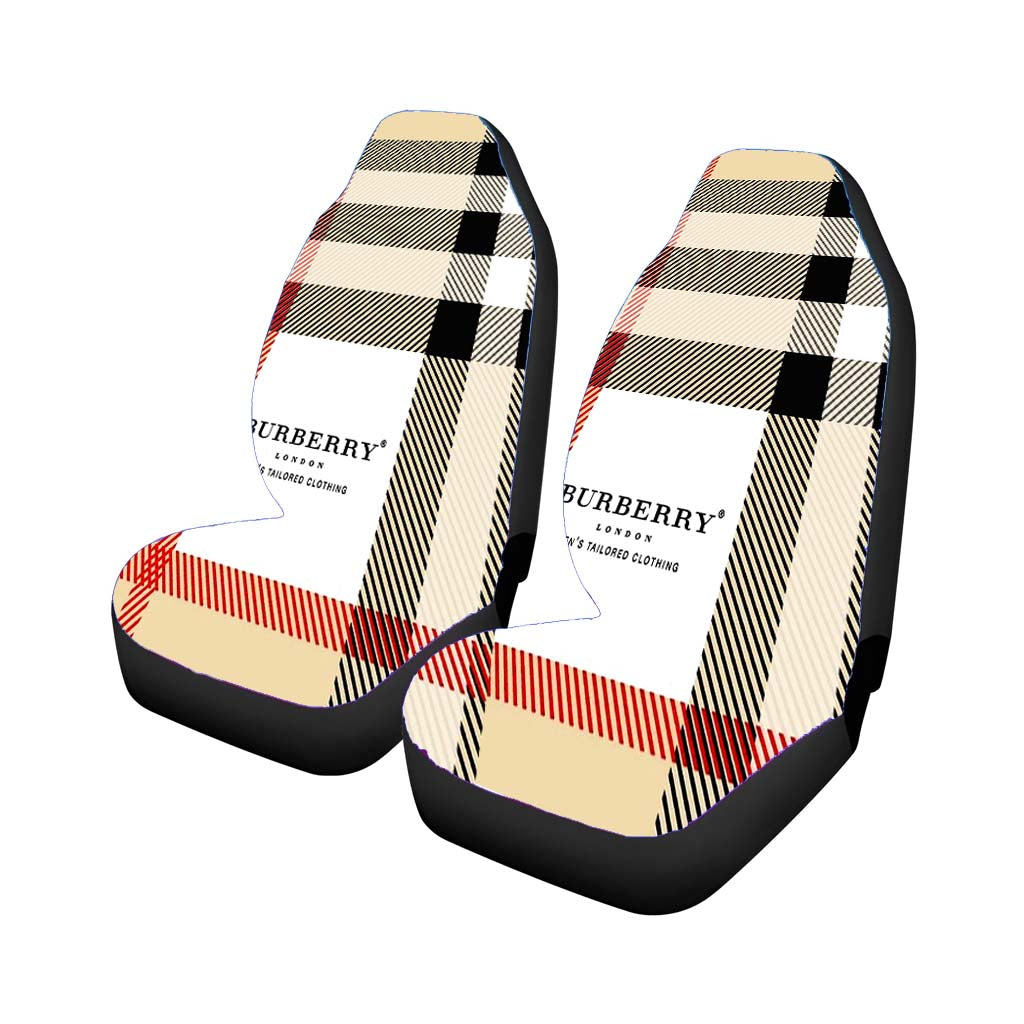 Burberry Pattern Square car Seat Covers