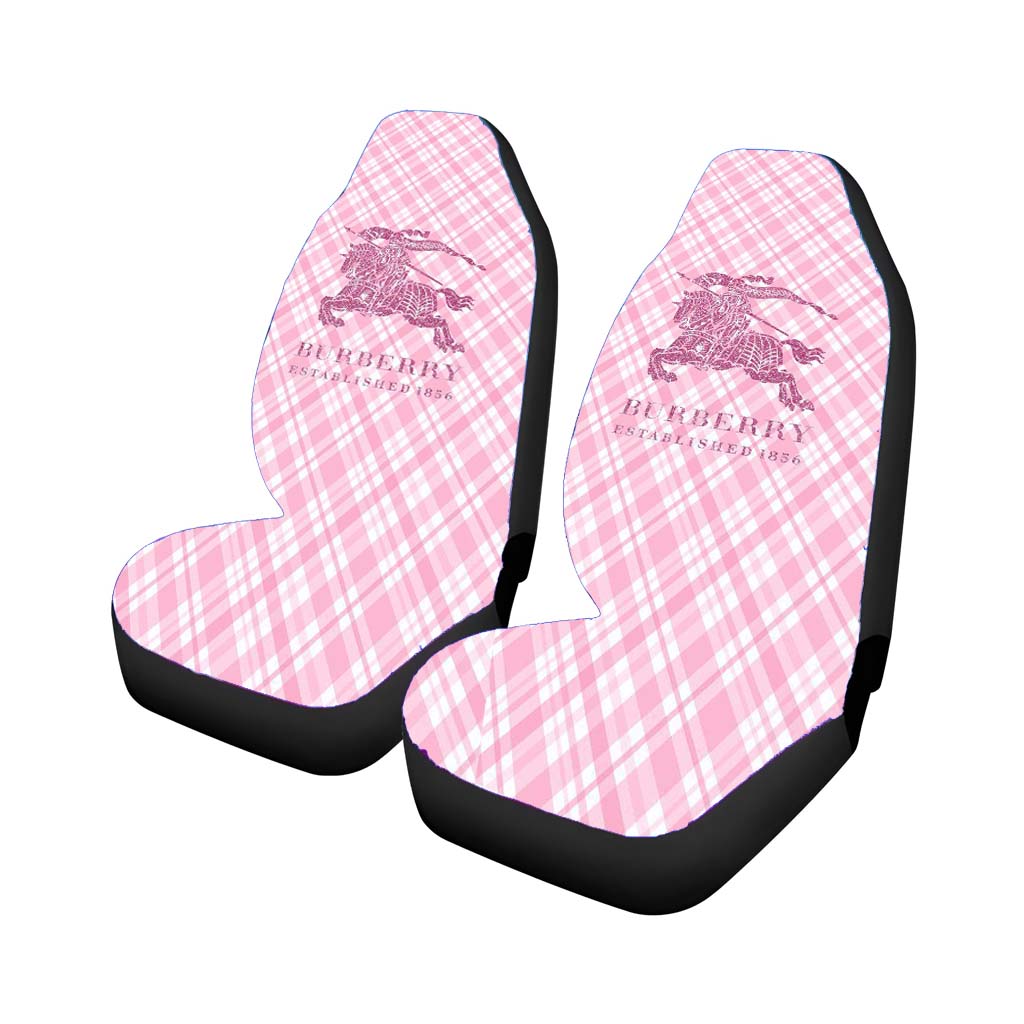 Burberry Pink Car Seat Covers