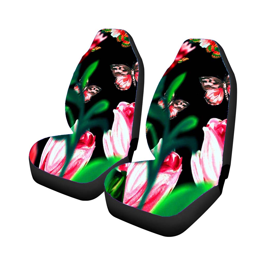 Butterfly Flower car Seat Covers