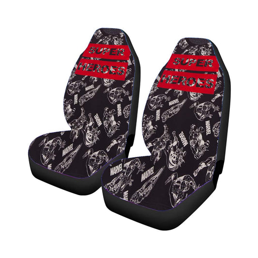 Bw Red Marvel Superheroes Car Seat Covers