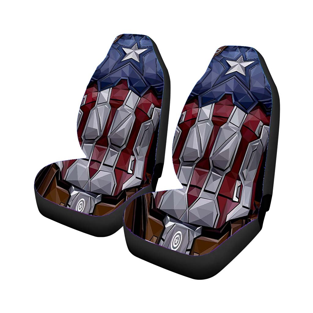 Captain America Abstract Suits car Seat Covers