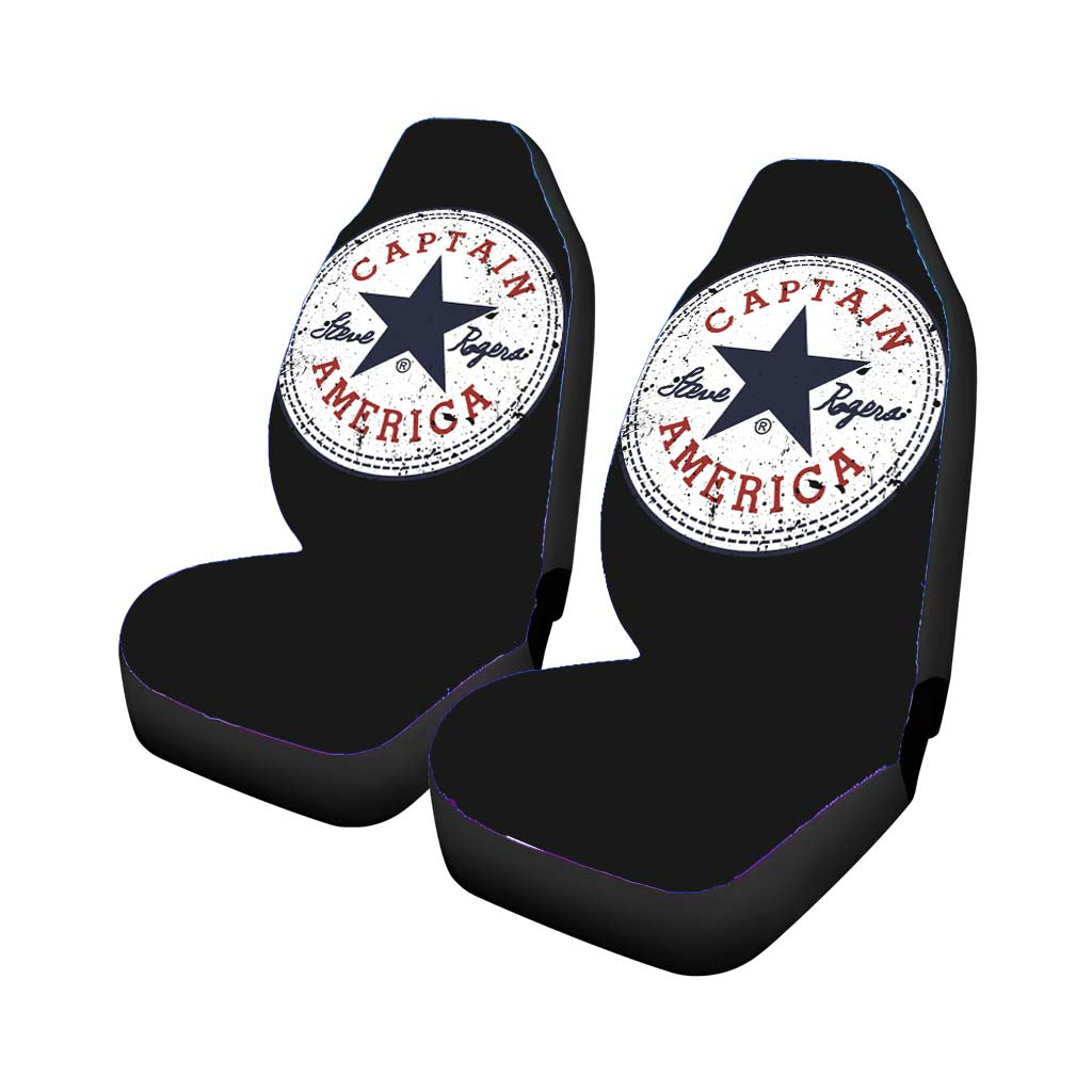 Captain America All Stars car Seat Covers
