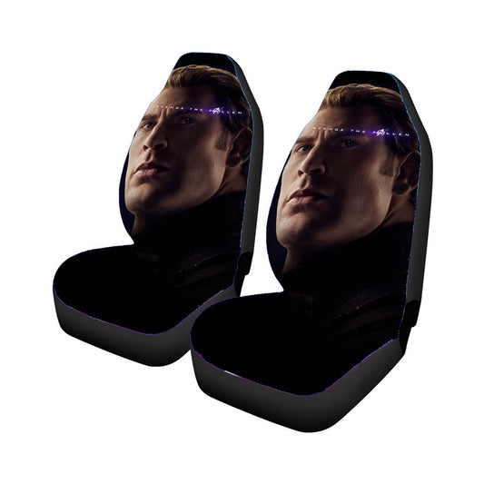 Captain America Avengers Endgame Hero Film Marvel Art Car Seat Covers