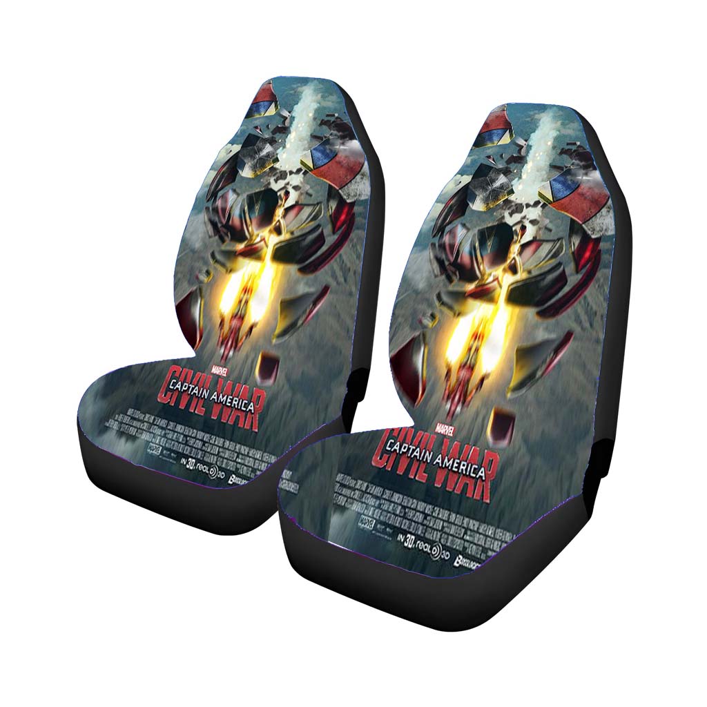 Captain America Civil War Marvel car Seat Covers